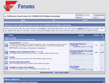 Tablet Screenshot of forums.fieldbus.org